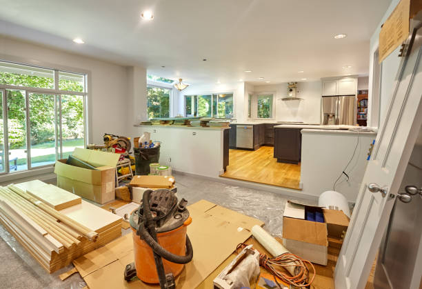 Professional Kitchen Island Installation technician working in Rosedale, WA